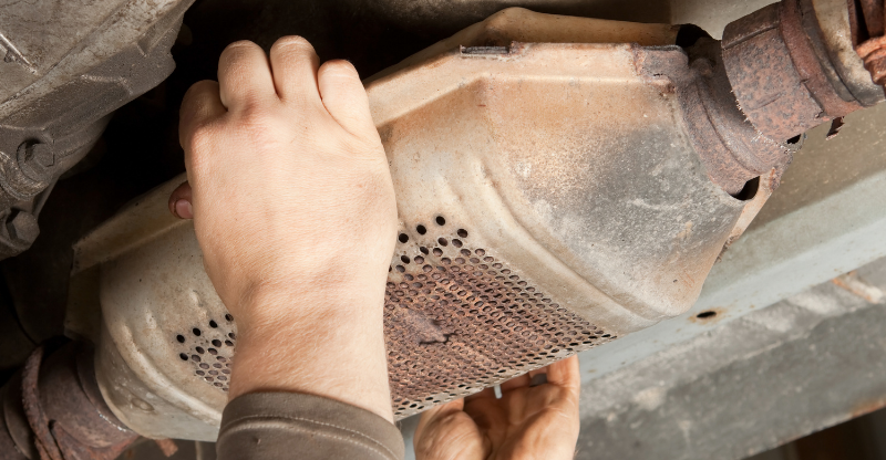 preventing catalytic converter theft