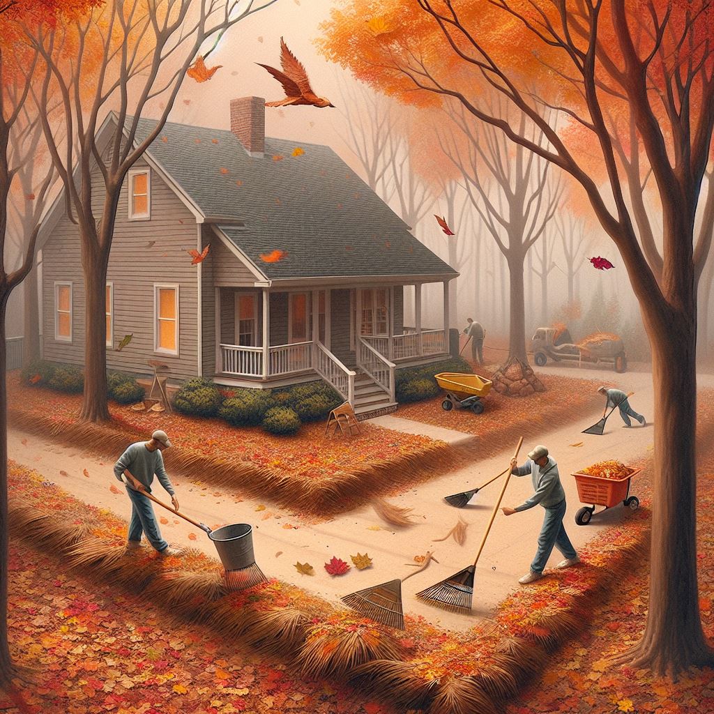 Cleaning your yard to make it firesmart