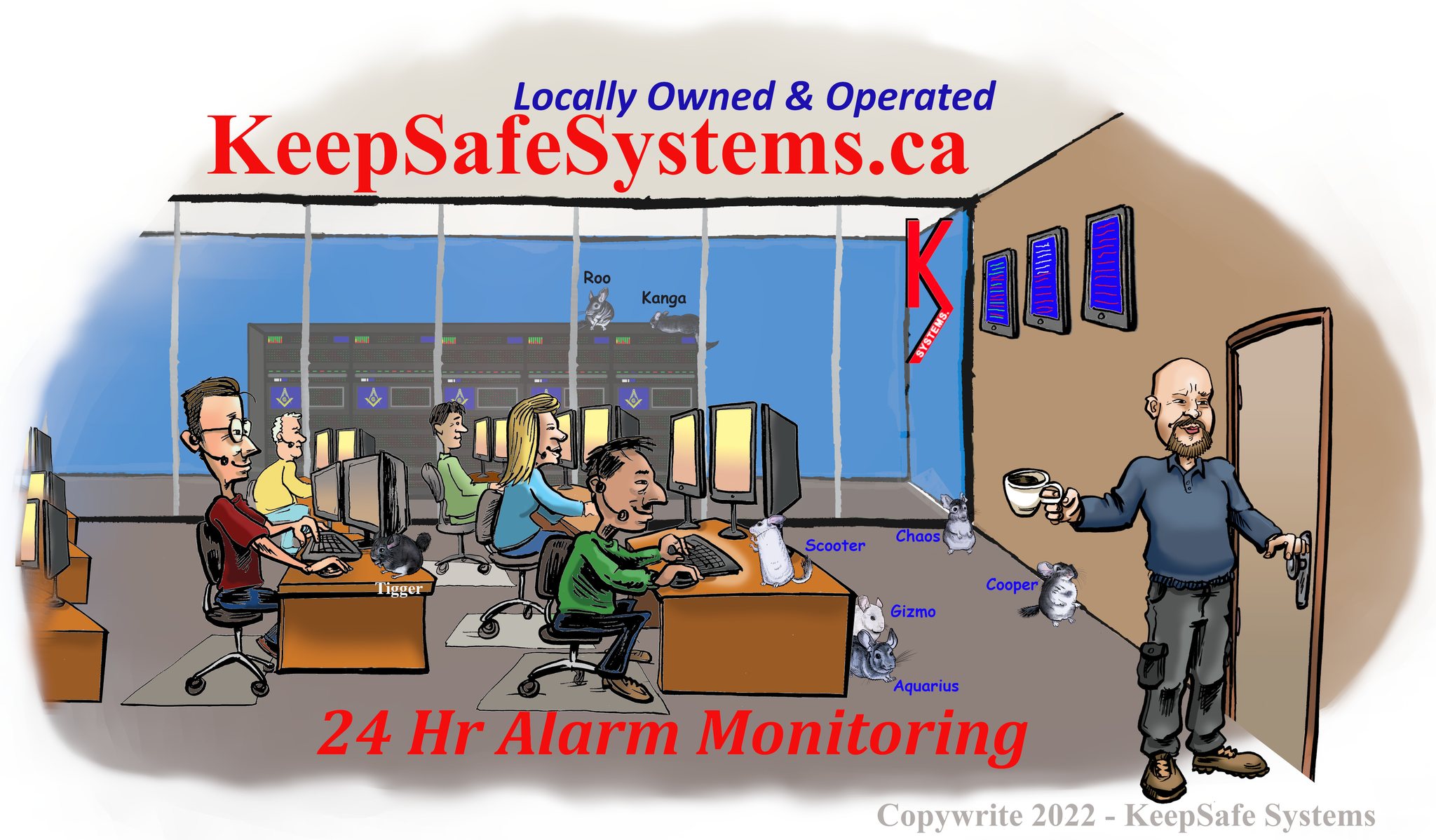 KeepSafeSystems.ca - Security Alarm Monitoring services
